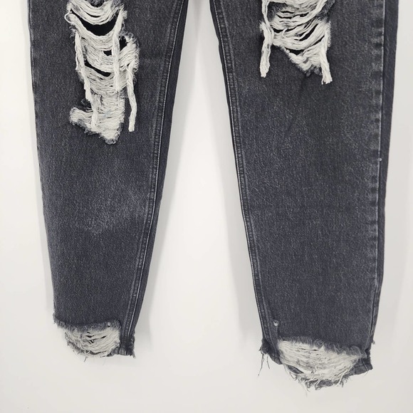 Retrofete Maggie Black Distressed Jeans Size 26 NWT - Picture 4 of 9